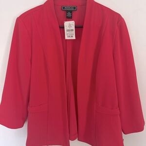 Pink blazer size XL